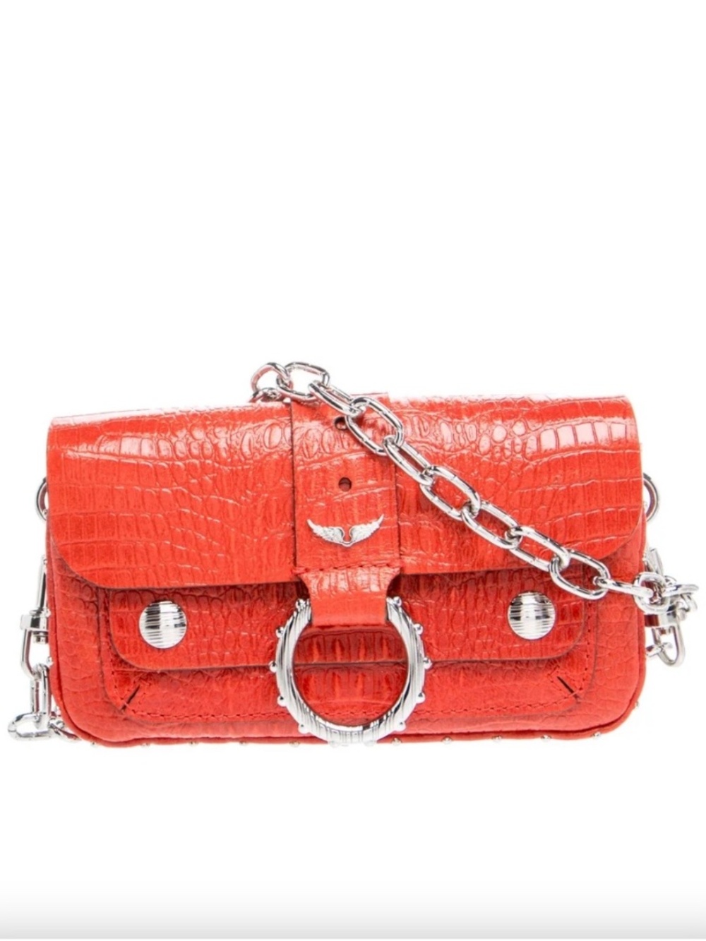 ZADIG AND VOLTAIRE KATE MOSS RED BAG - Picture 3 of 9